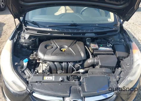 2013 Hyundai Elantra Gls from USA, damaged, VIN 5NPDH4AEXDH322567